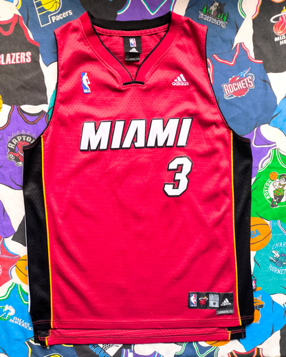 Miami Heat Adidas NBA Jersey M Wade