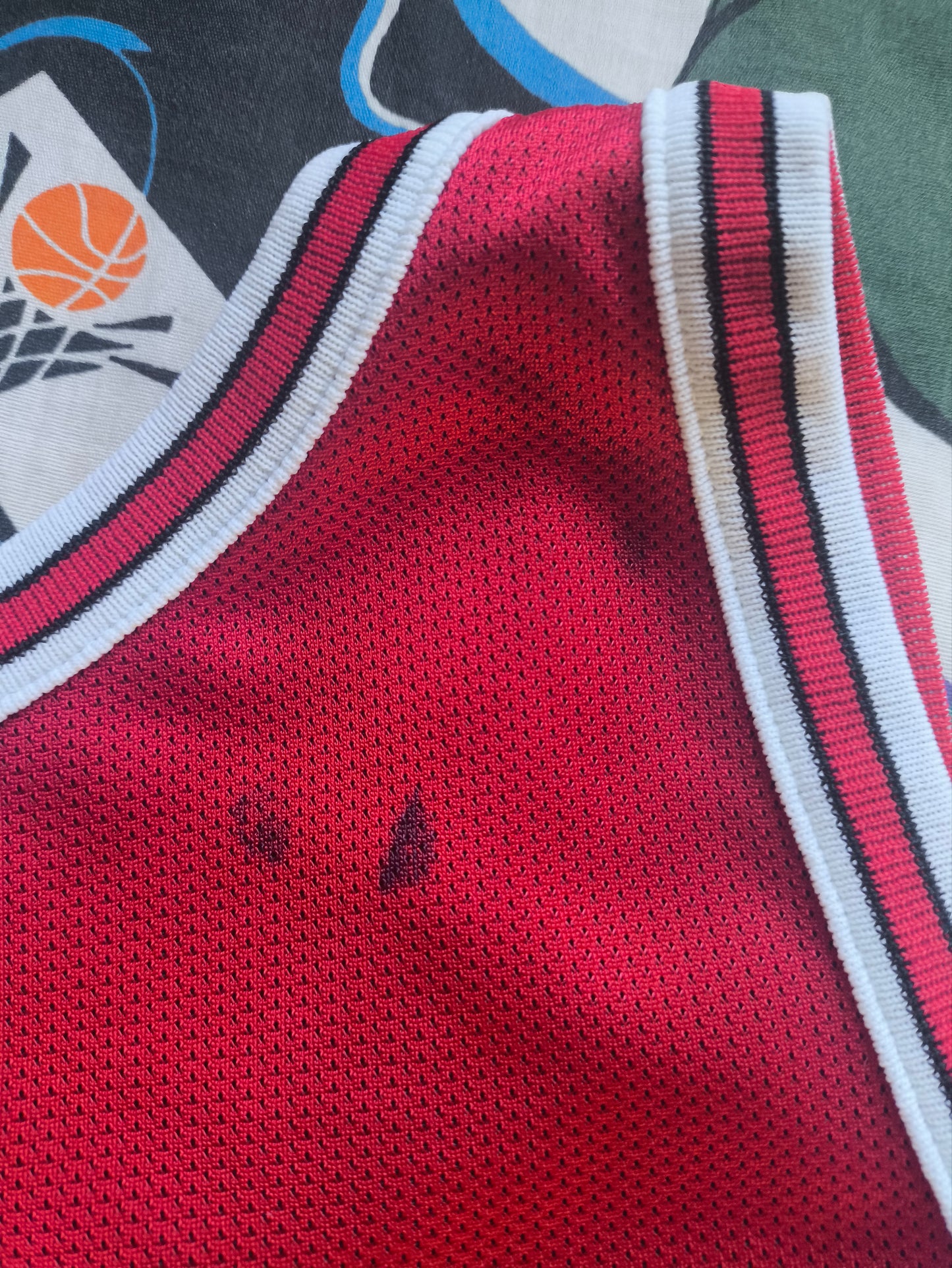 Chicago Bulls Reversible Champion NBA Jersey Rodman L