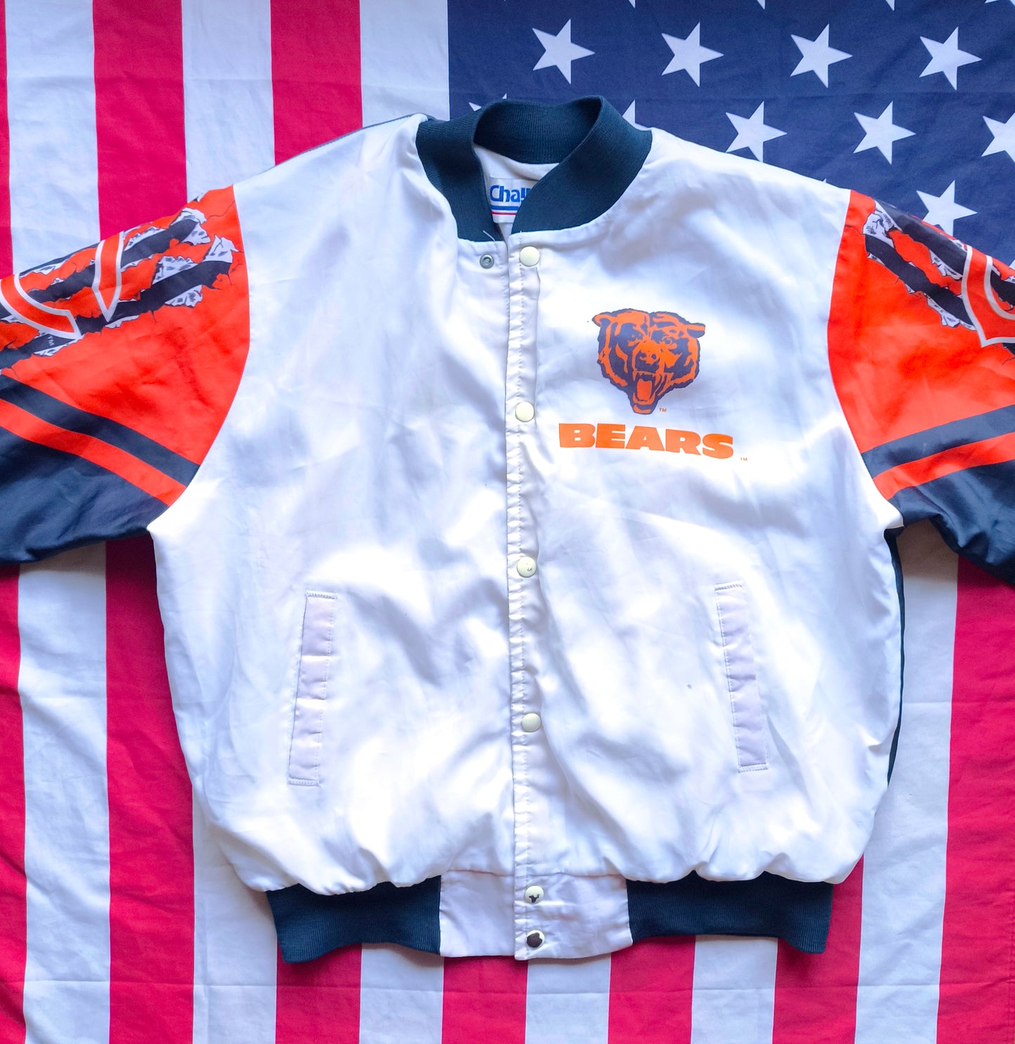 Chicago Bears Chalk Line NFL Fanimation Jacket L