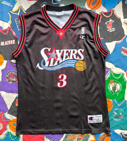 Philadelphia 76ers Champion NBA Jersey L Iverson