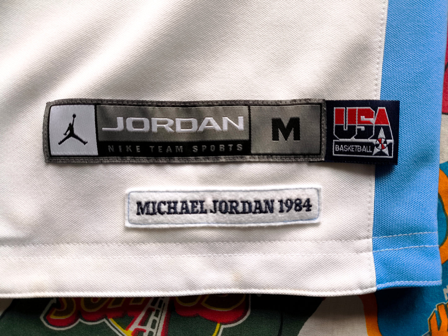 Michael Jordan North Carolina Dream Team USA Nike Reversible Jersey M