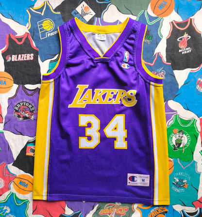 Los Angeles Lakers Champion NBA Jersey M O'Neal