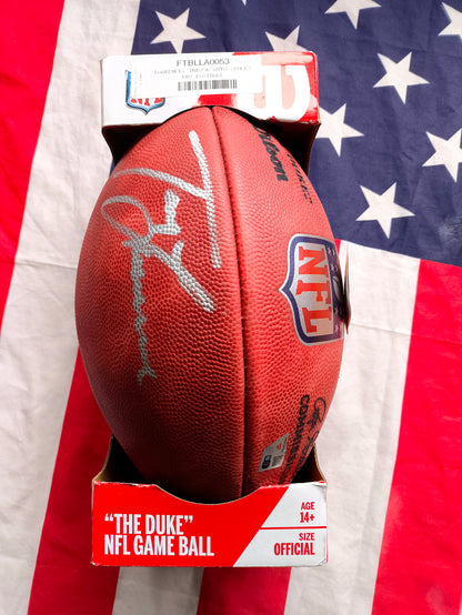Trevor Lawrence Signed NFL American Football Wilson Duke Fanatics