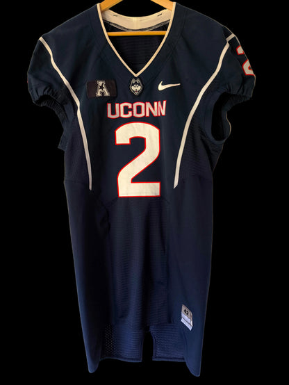 UConn Huskies Nike NCAA Team Issued Jersey Stewart