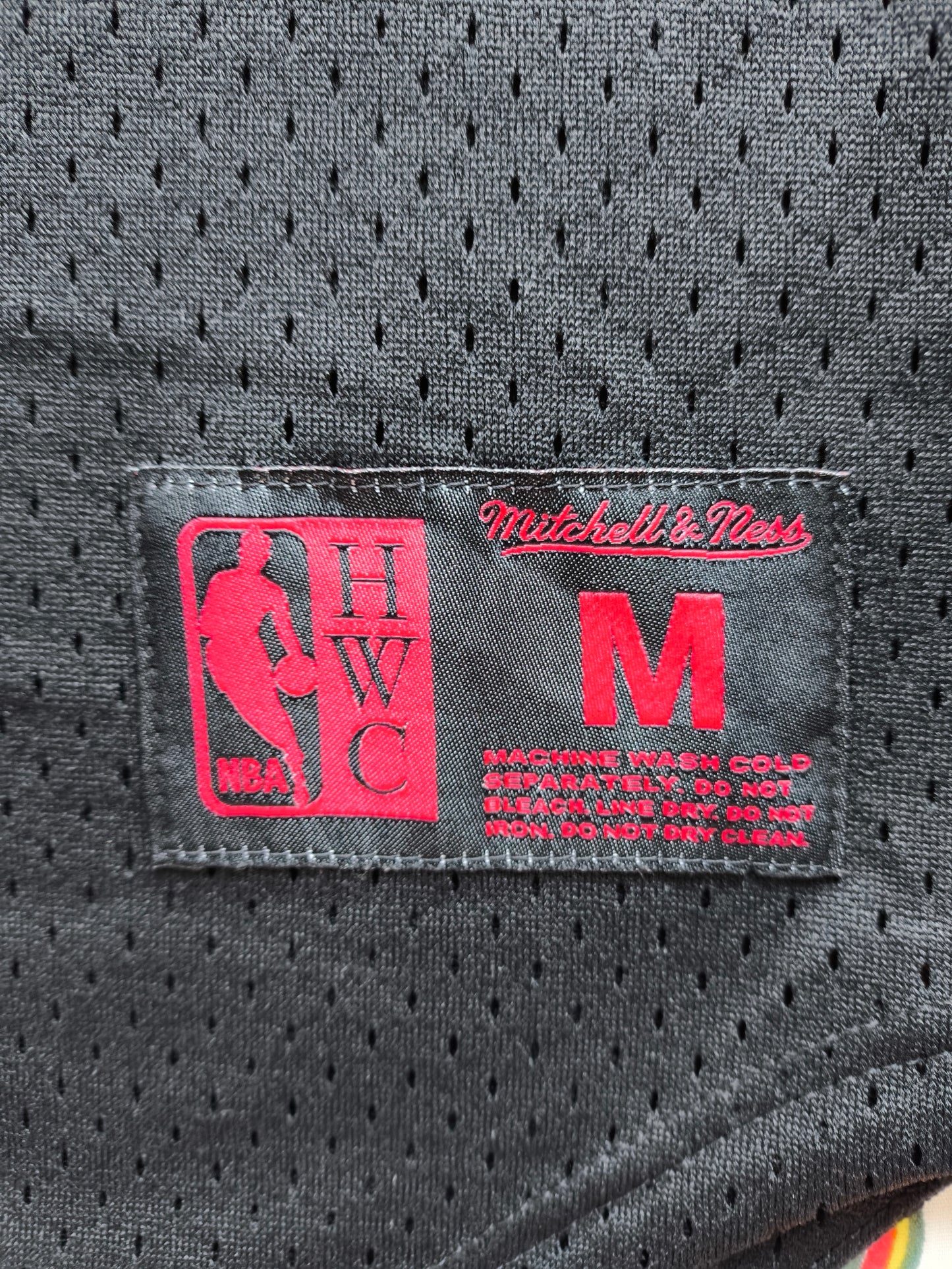 Portland Trailblazers Mitchell & Ness NBA Shooting Shirt M