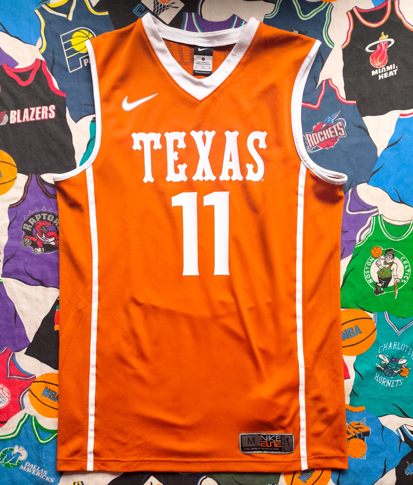 Texas Longhorns Nike NCAA Basketball Jersey M