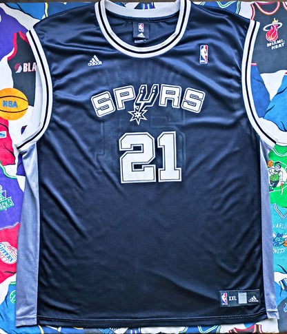 San Antonio Spurs Adidas NBA Jersey XXL Duncan