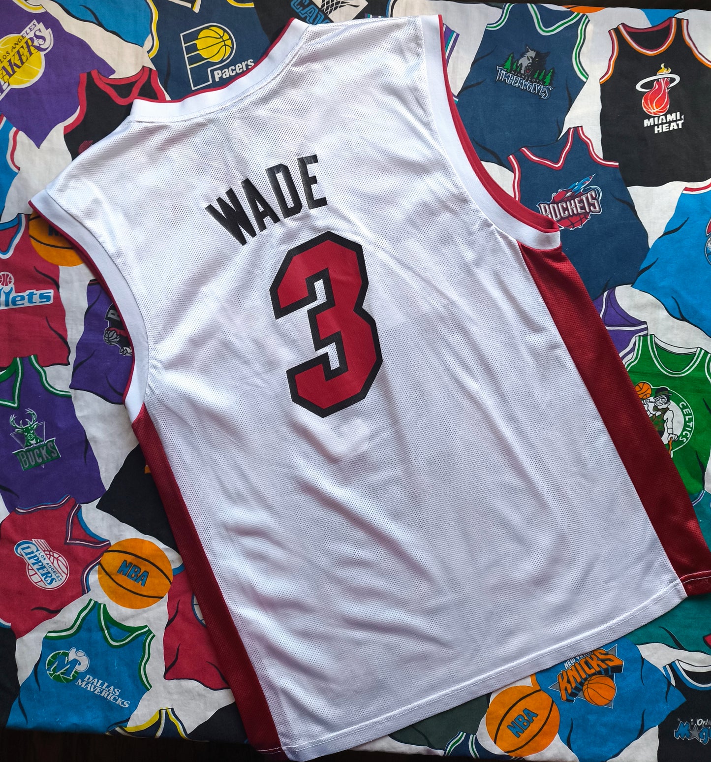 Miami Heat NBA Jersey L Wade