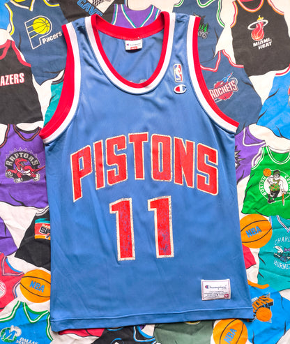Detroit Pistons Champion NBA Jersey M Thomas