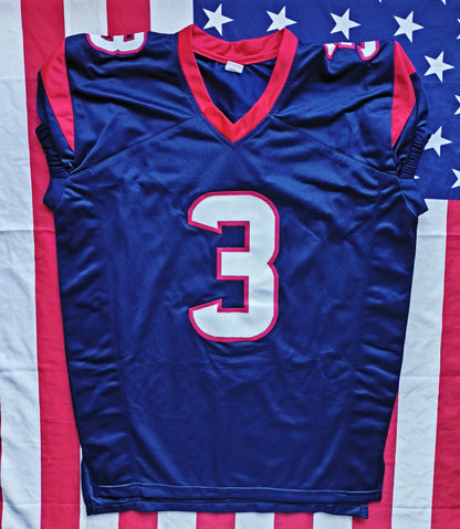 Tank Dell Houston Texans Signed NFL Jersey Beckett COA