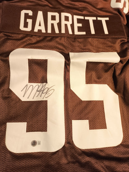 Myles Garrett Cleveland Browns Jersey Beckett COA