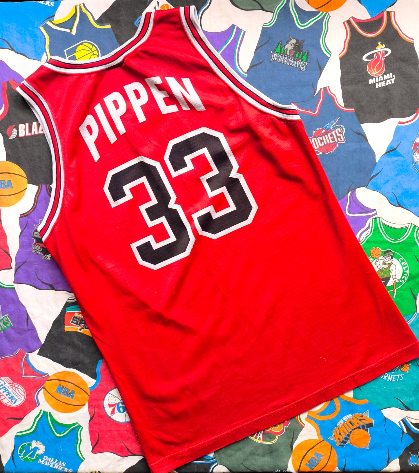 Chicago Bulls Champion NBA Jersey L Pippen