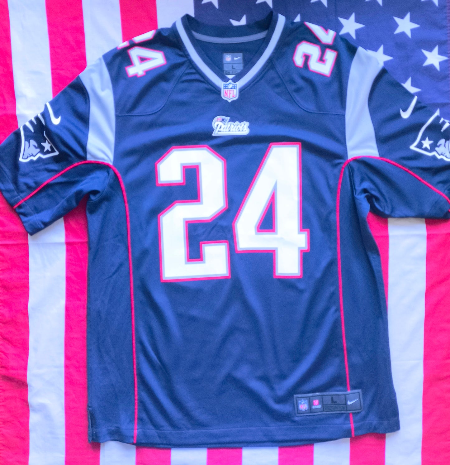 New England Patriots Nike NFL Jersey L Revis