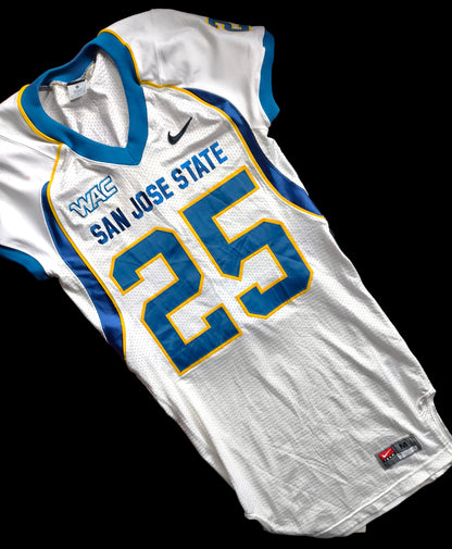 San Jose State NCAA Nike Game Worn Jersey Cunningham