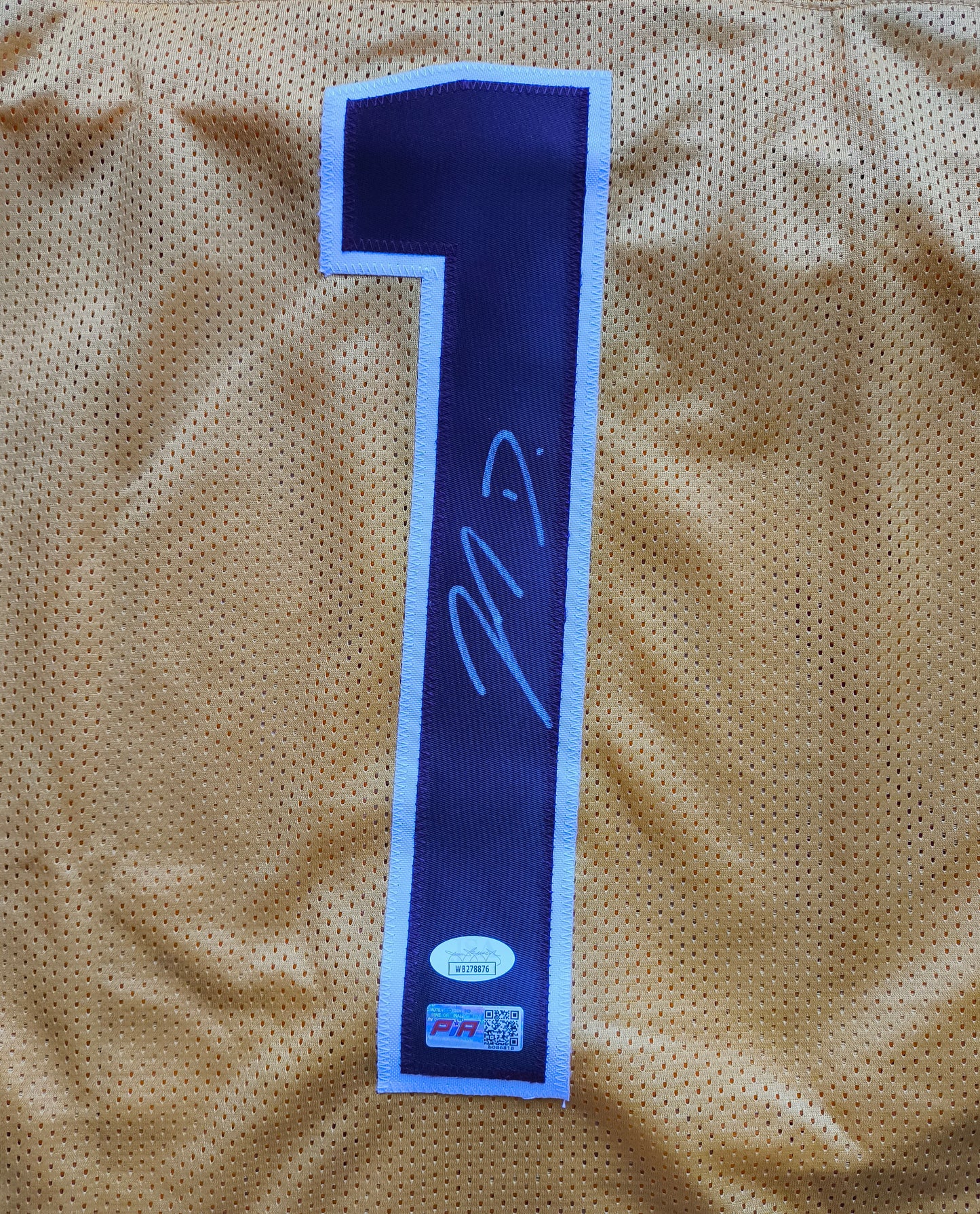 Jahan Dotson Washington Commanders Signed NFL Jersey JSA/PIA COA