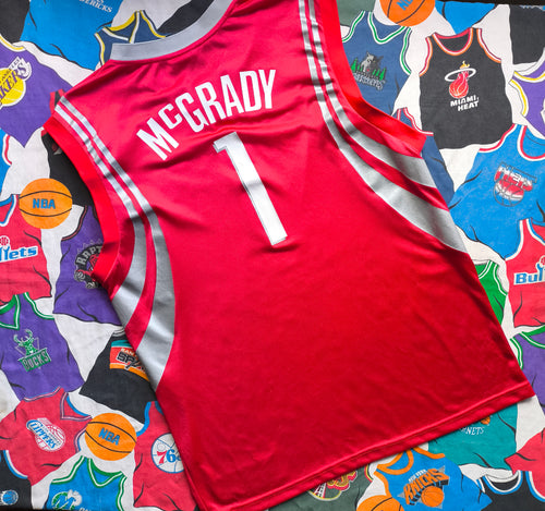 Houston Rockets Reebok NBA Jersey L McGrady