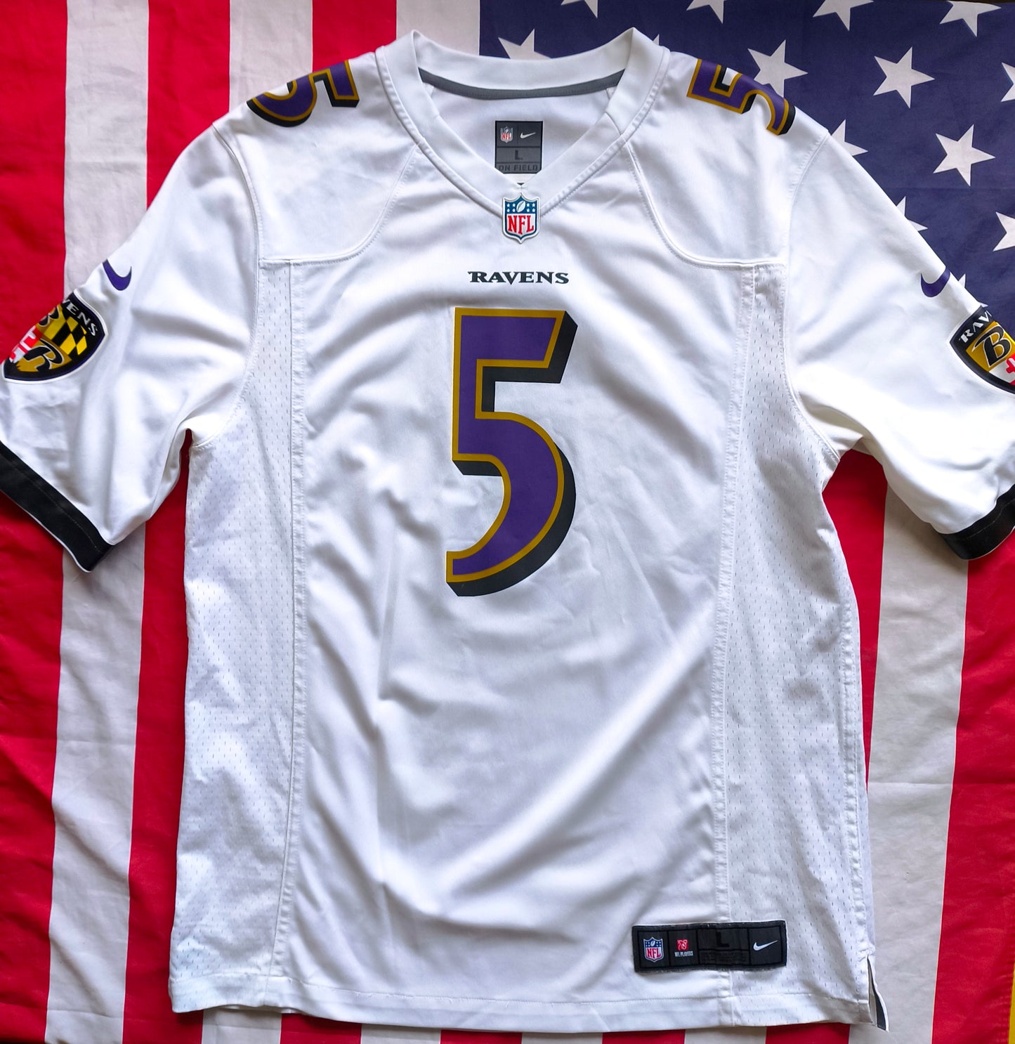 Baltimore Ravens Nike NFL Jersey L Flacco