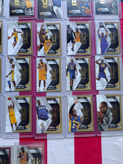 Kobe Bryant Hero Villain Complete 42 Card Box Set
