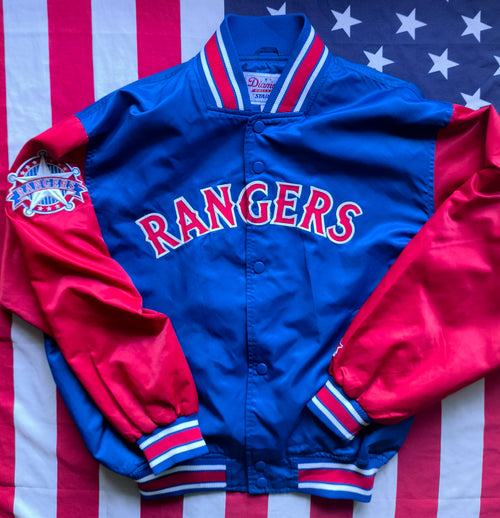 Texas Rangers Starter MLB Baseball Jacket L