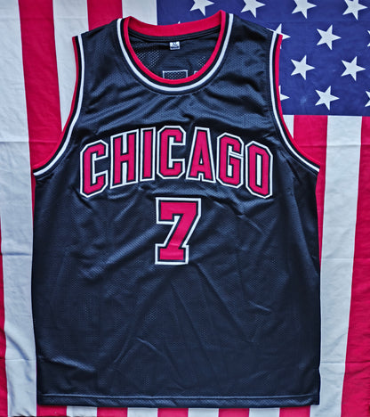 Toni Kukoc Chicago Bulls NBA Signed Jersey Beckett COA