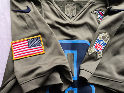 Tennessee Titans NFL Salute to Service Jersey M Mariota