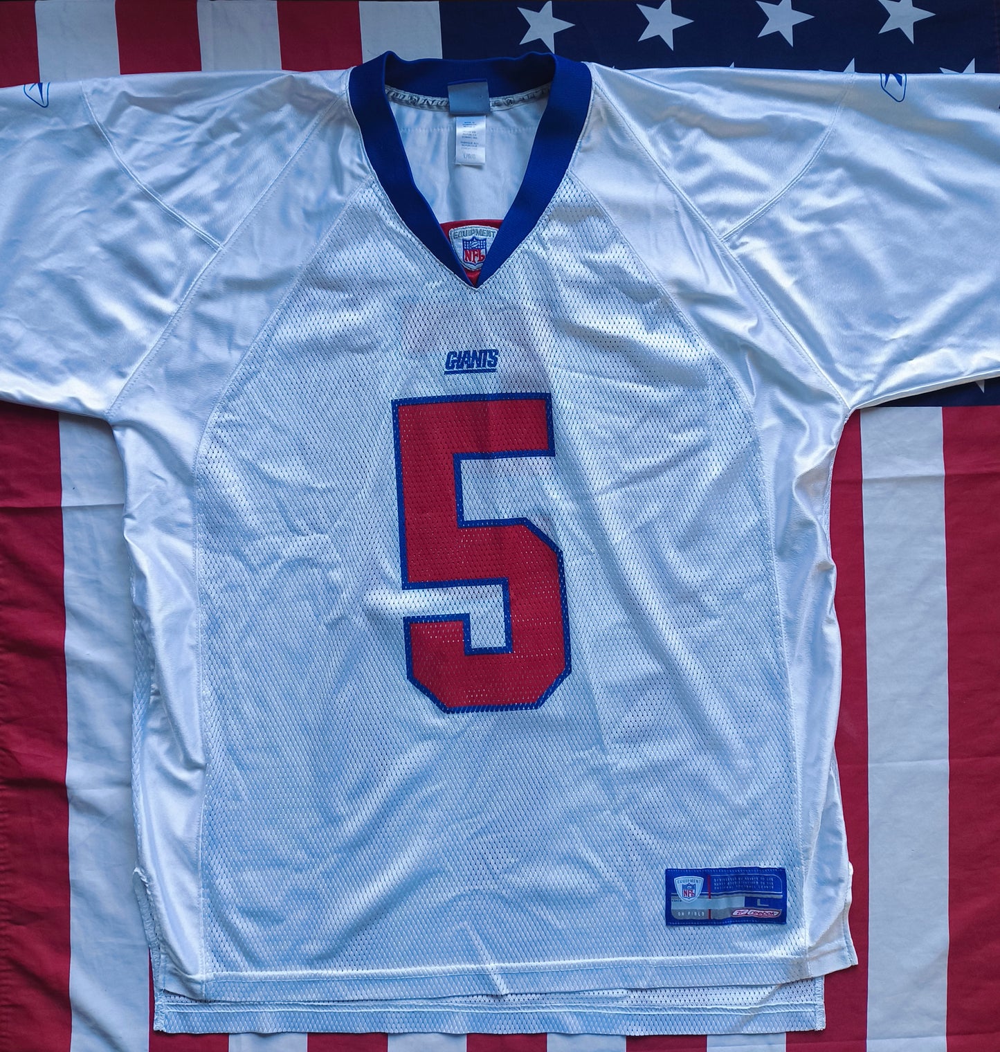 New York Giants Reebok NFL Jersey L Collins