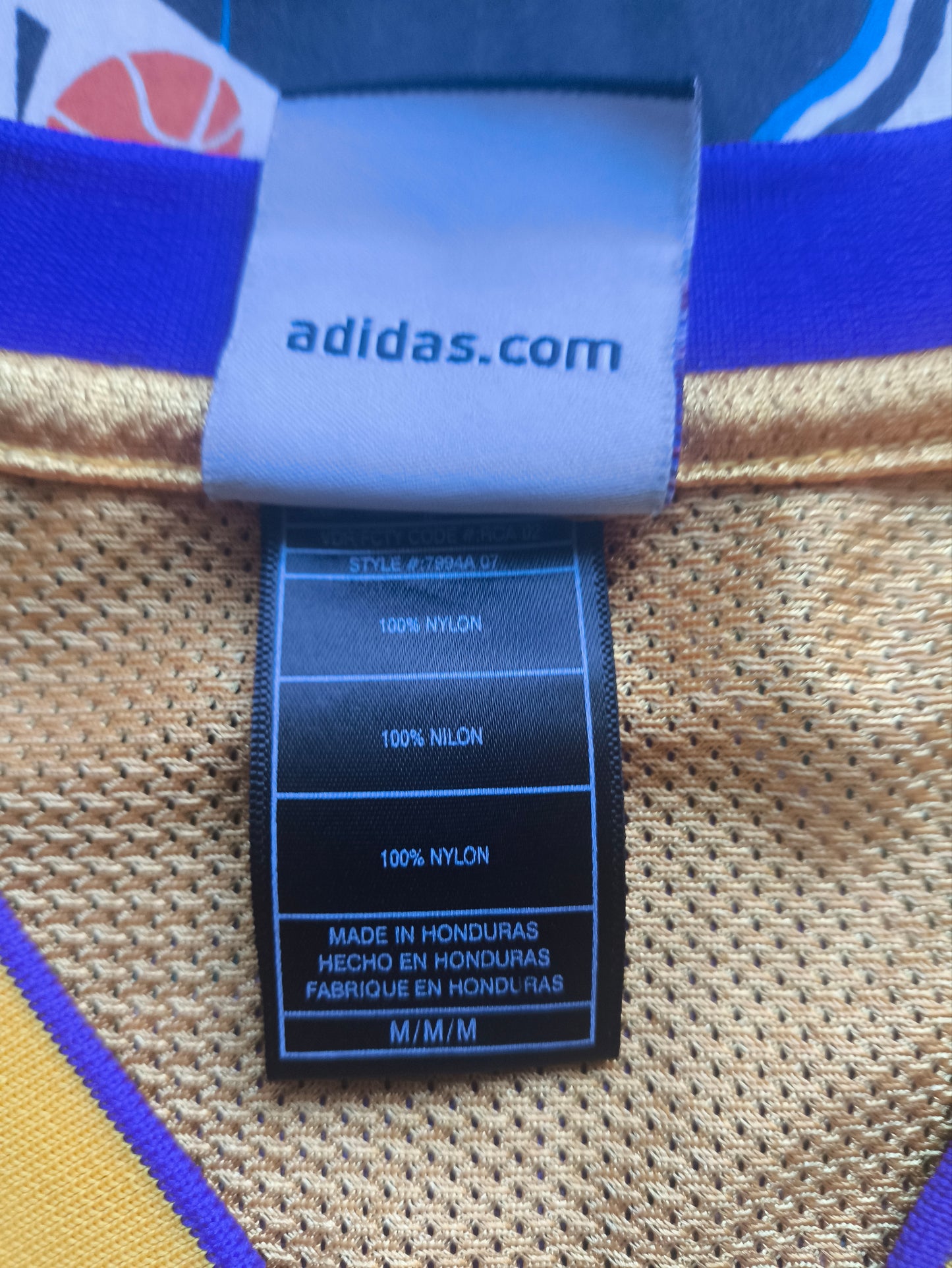 Los Angeles Lakers Adidas NBA Jersey M Bryant