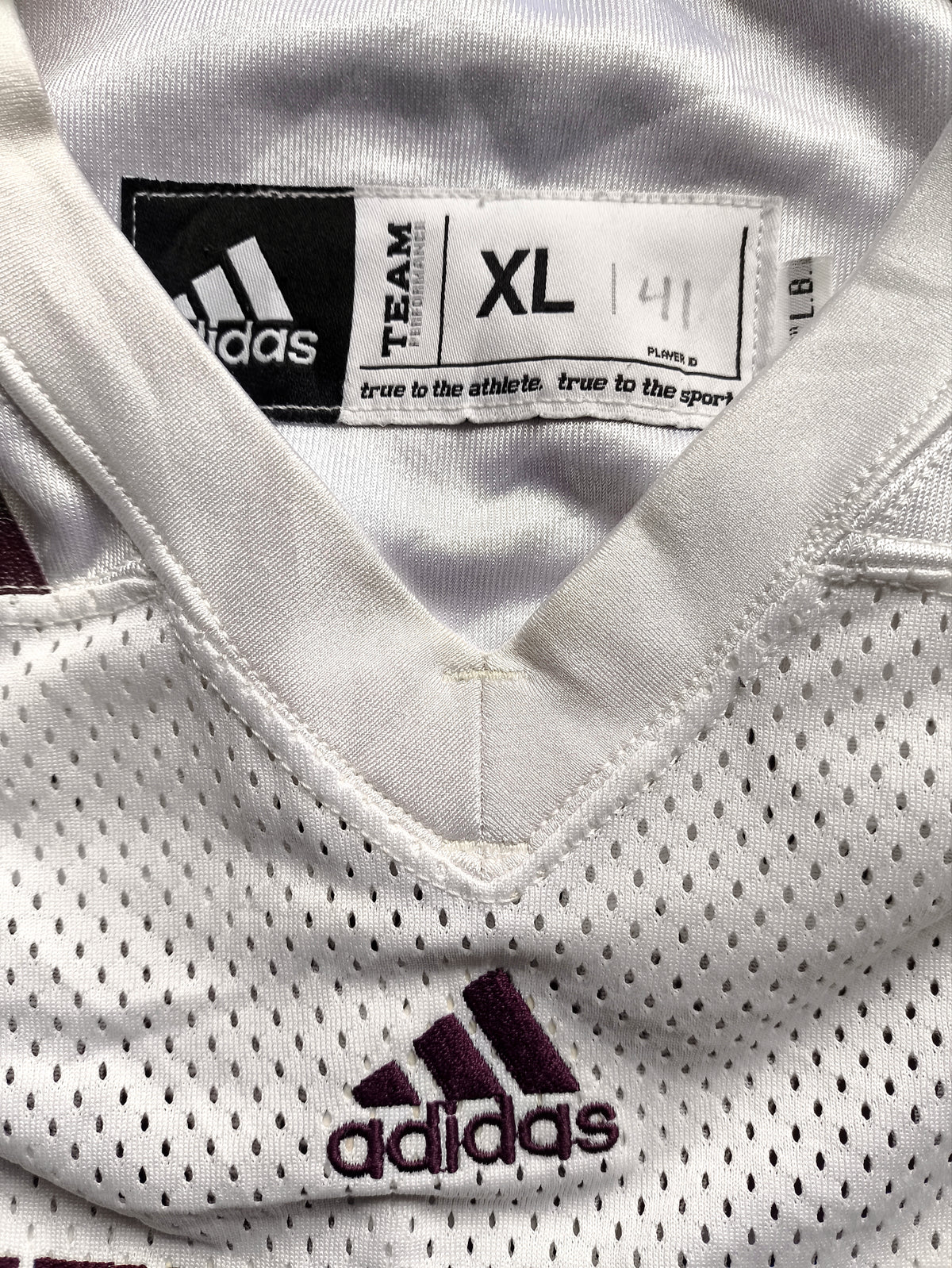 Texas A&M Aggies Adidas Player Issued Jersey XL Munrose