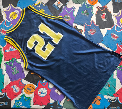 Michigan Wolverines Fab Five NCAA Jersey M Jackson