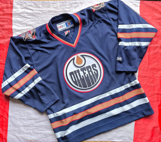Edmonton Oilers NHL Jersey L