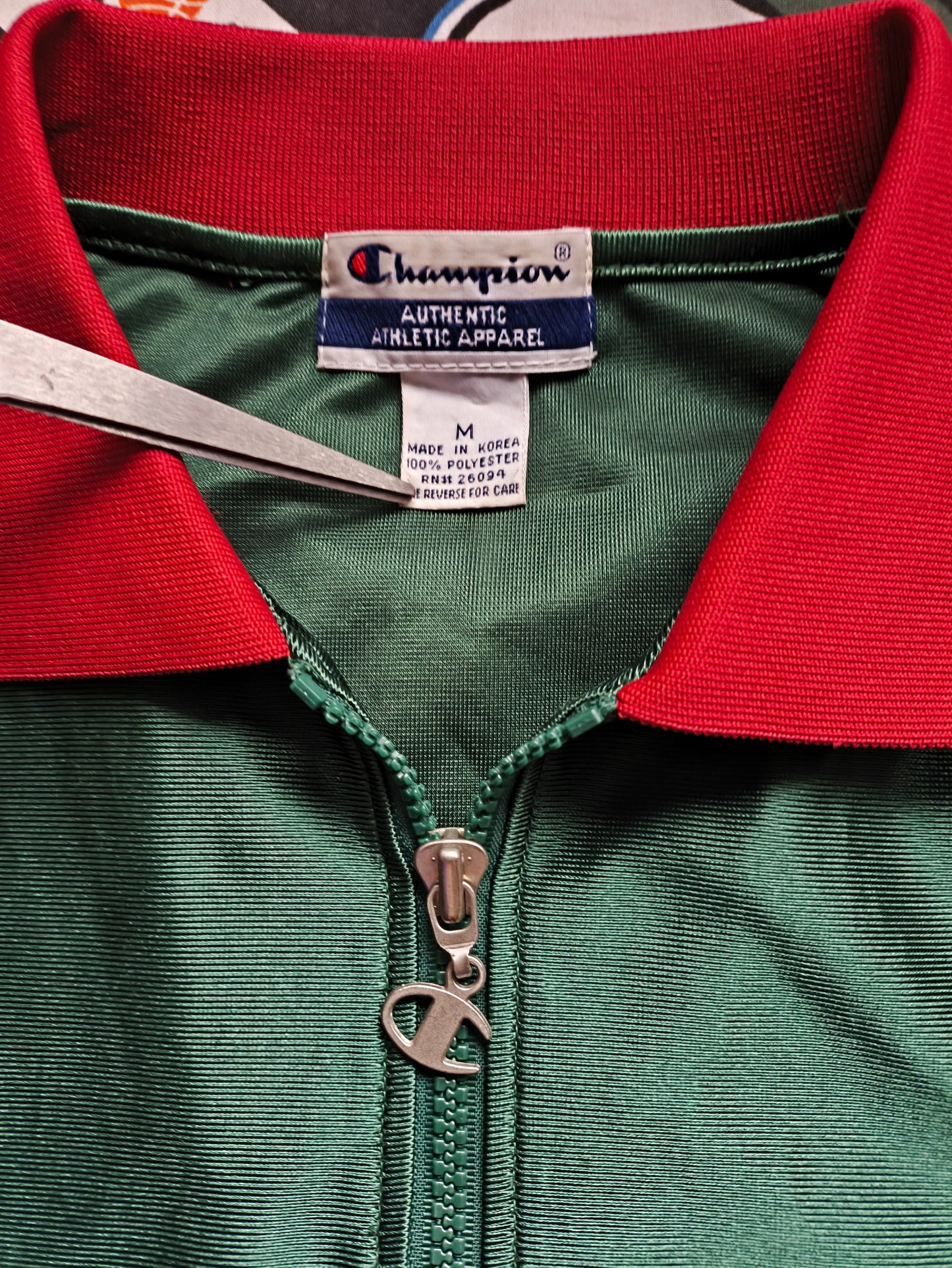 Seattle Sonics Champion NBA Warm-Up Shirt M