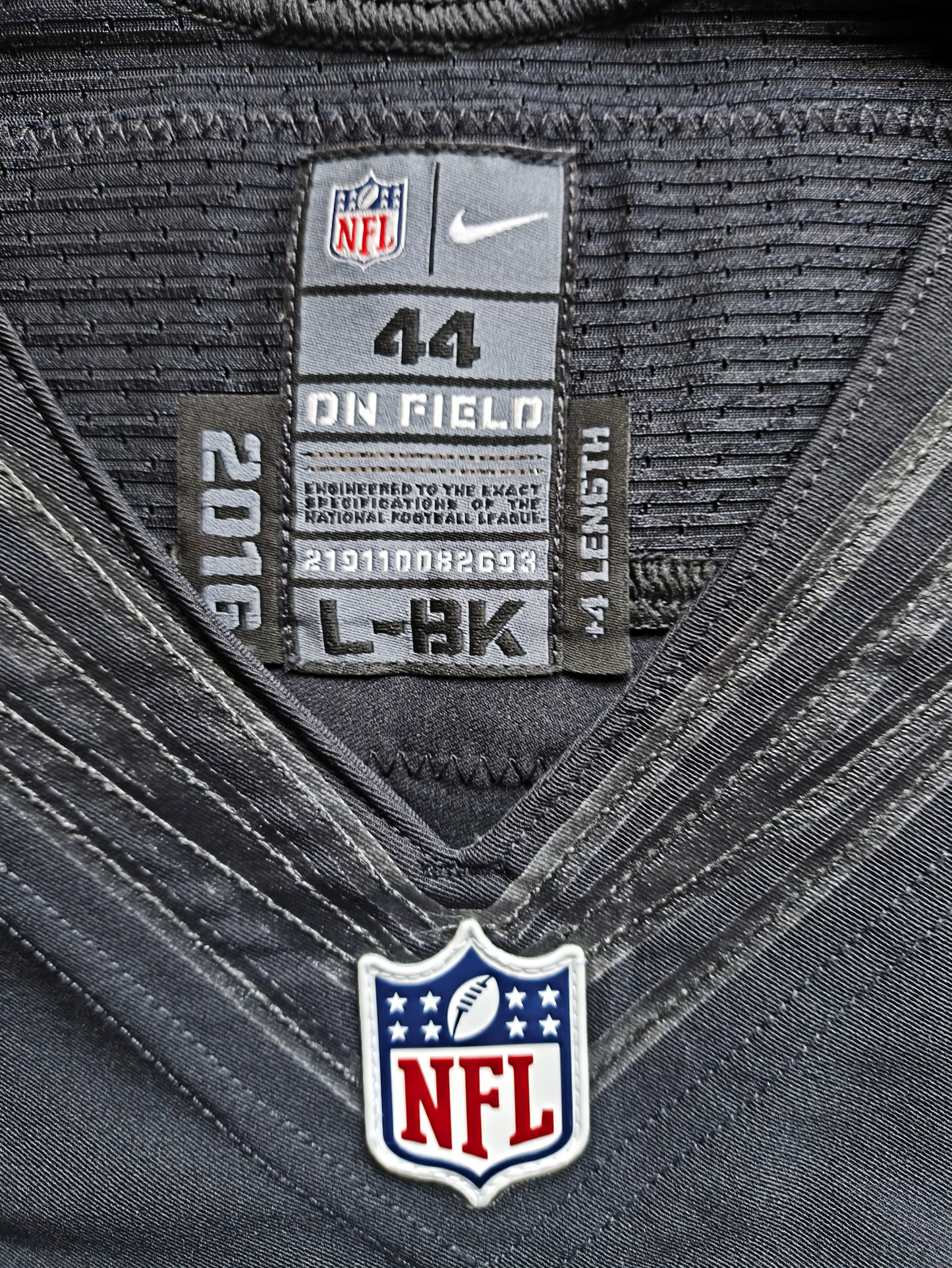 Blake Bortles Jacksonville Jaguars Team Issued Nike NFL Jersey