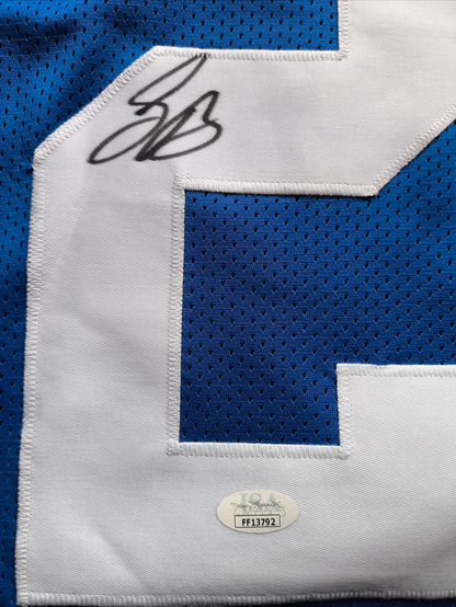 Saquon Barkley New York Giants Signed NFL Jersey JSA COA