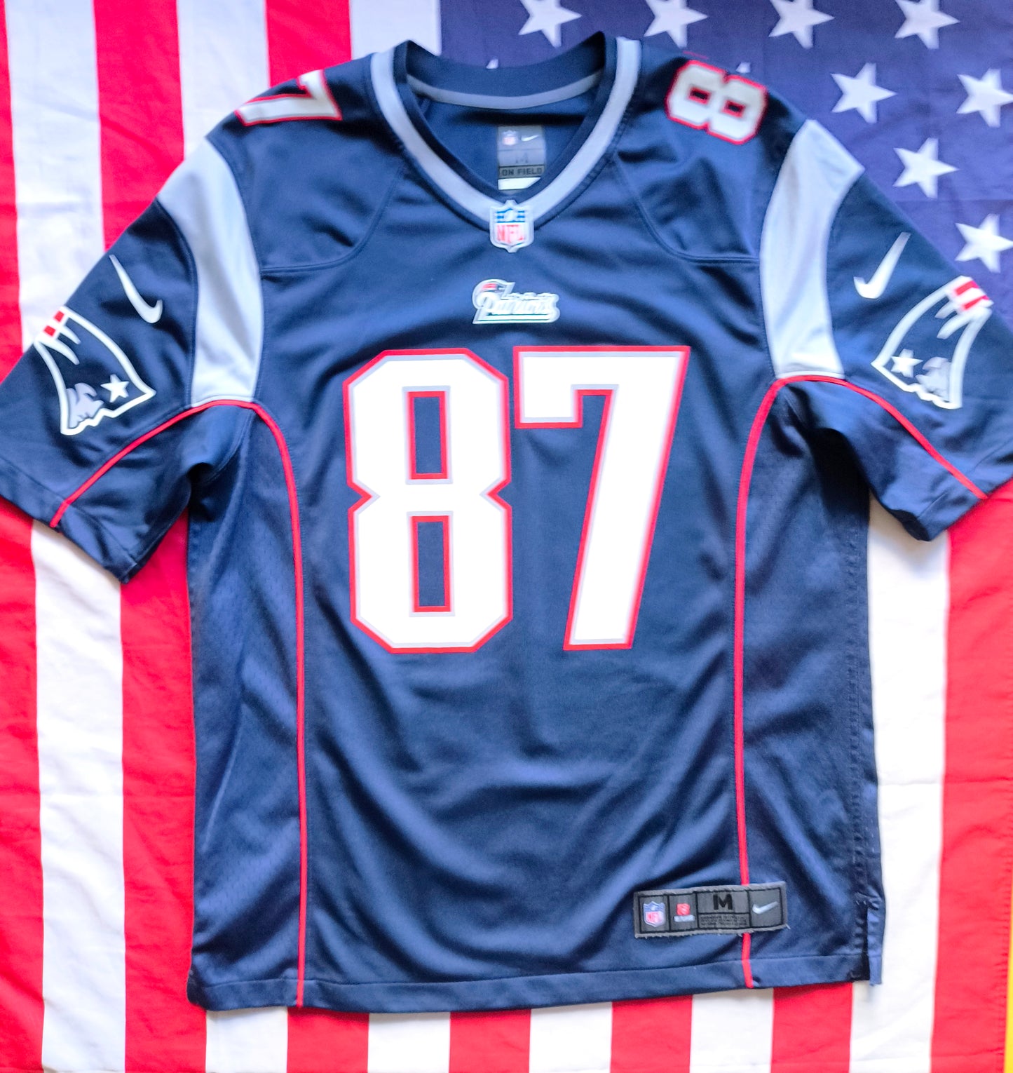 New England Patriots Nike NFL Jersey M Gronkowski
