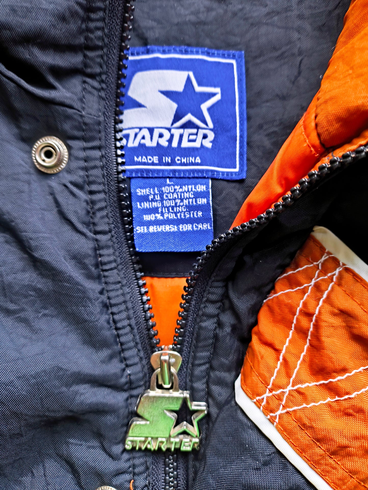 Texas Longhorns Starter NCAA Jacket L