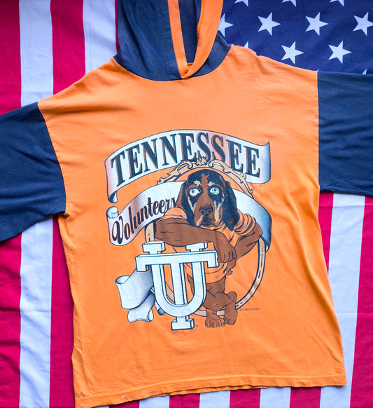 Tennessee Volunteers NCAA Short Sleeve Hoodie L