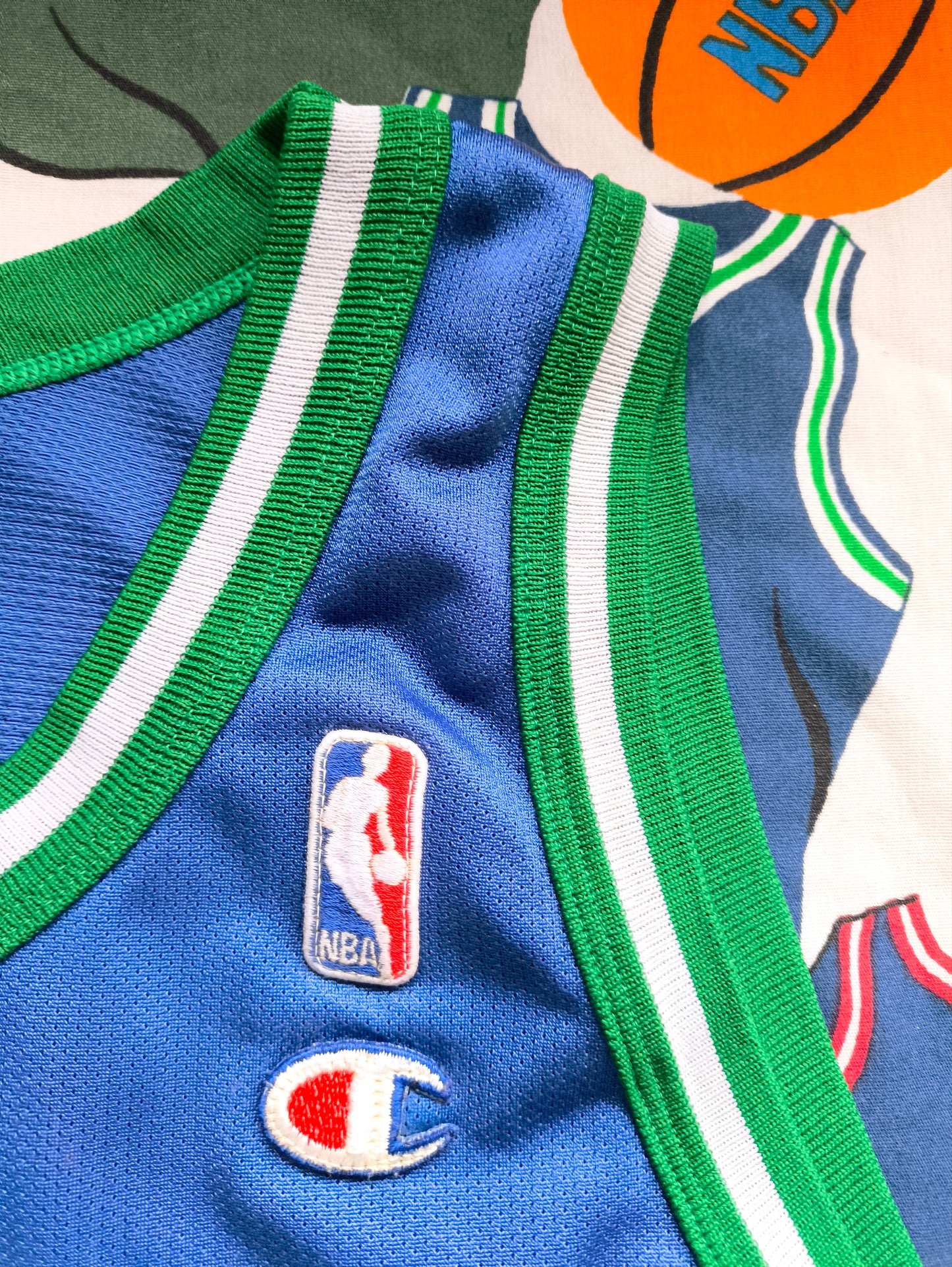 Dallas Mavericks Champion NBA Jersey L Kidd
