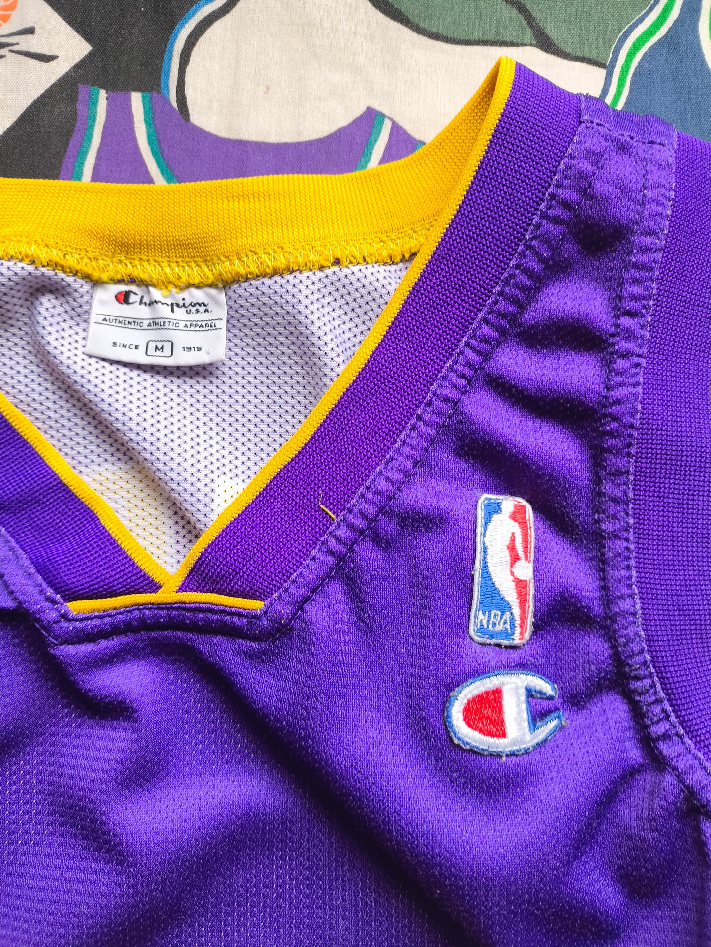 Los Angeles Lakers Champion NBA Jersey M O'Neal