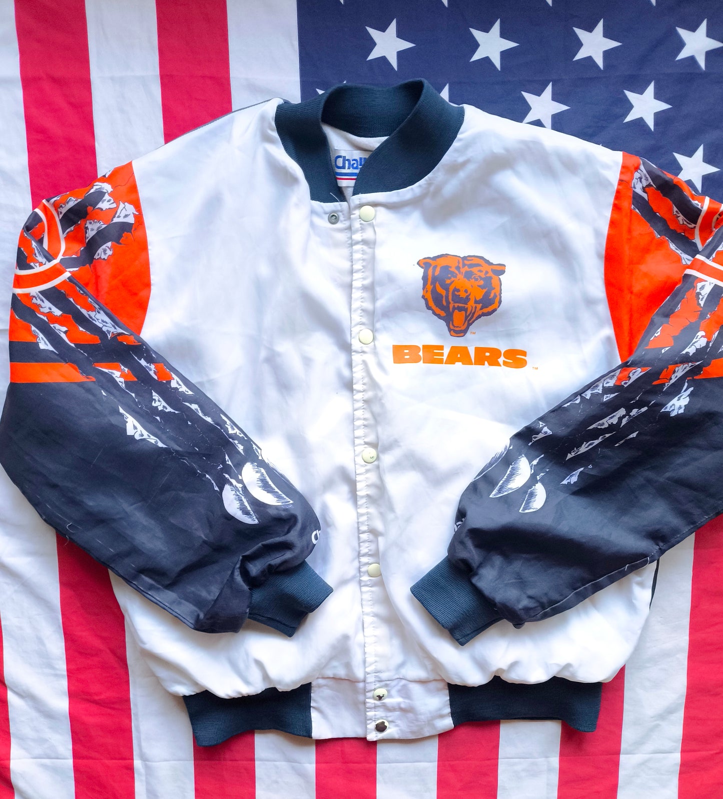 Chicago Bears Chalk Line NFL Fanimation Jacket L