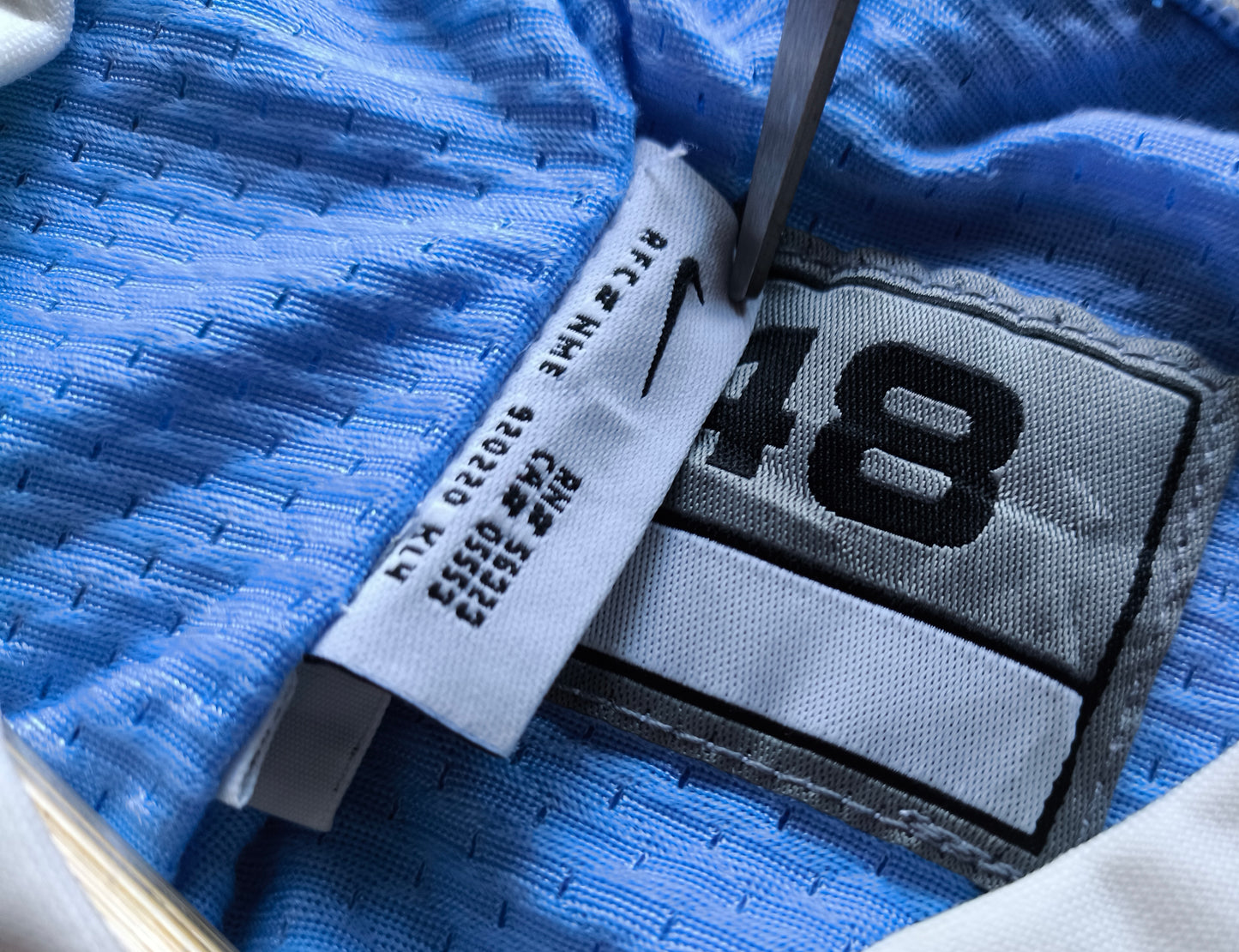 North Carolina Tar Heels Team Issued Nike NCAA Jersey Darity