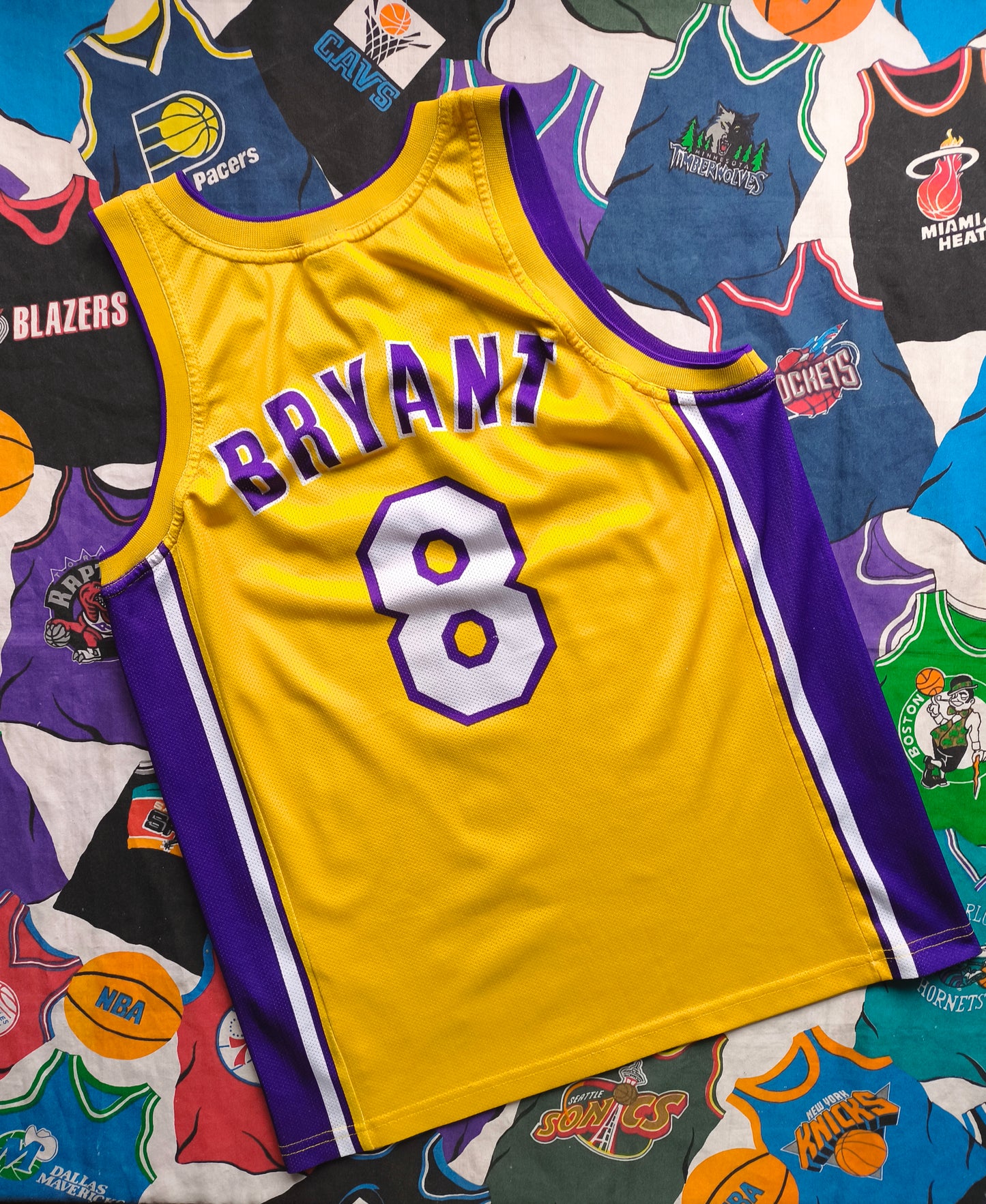 Los Angeles Lakers Champion NBA Jersey S Bryant
