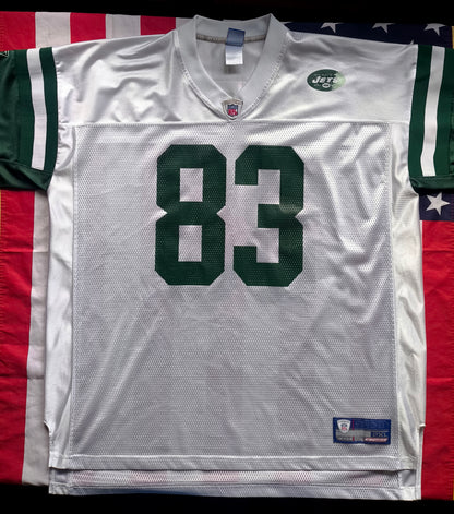 New York Jets Reebok NFL Jersey XXL Moss