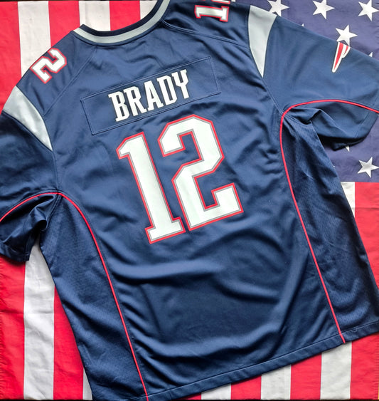 New England Patriots Nike NFL Jersey XXL Brady