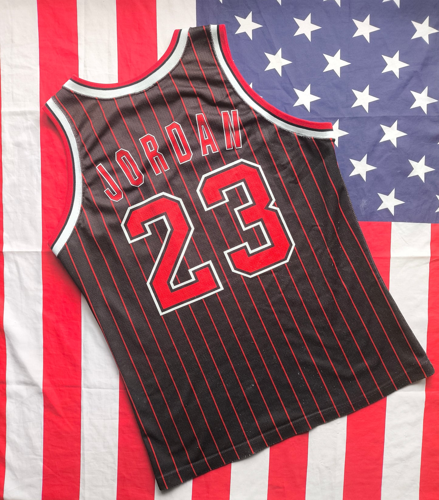 Chicago Bulls Chanpion NBA Jersey S Jordan
