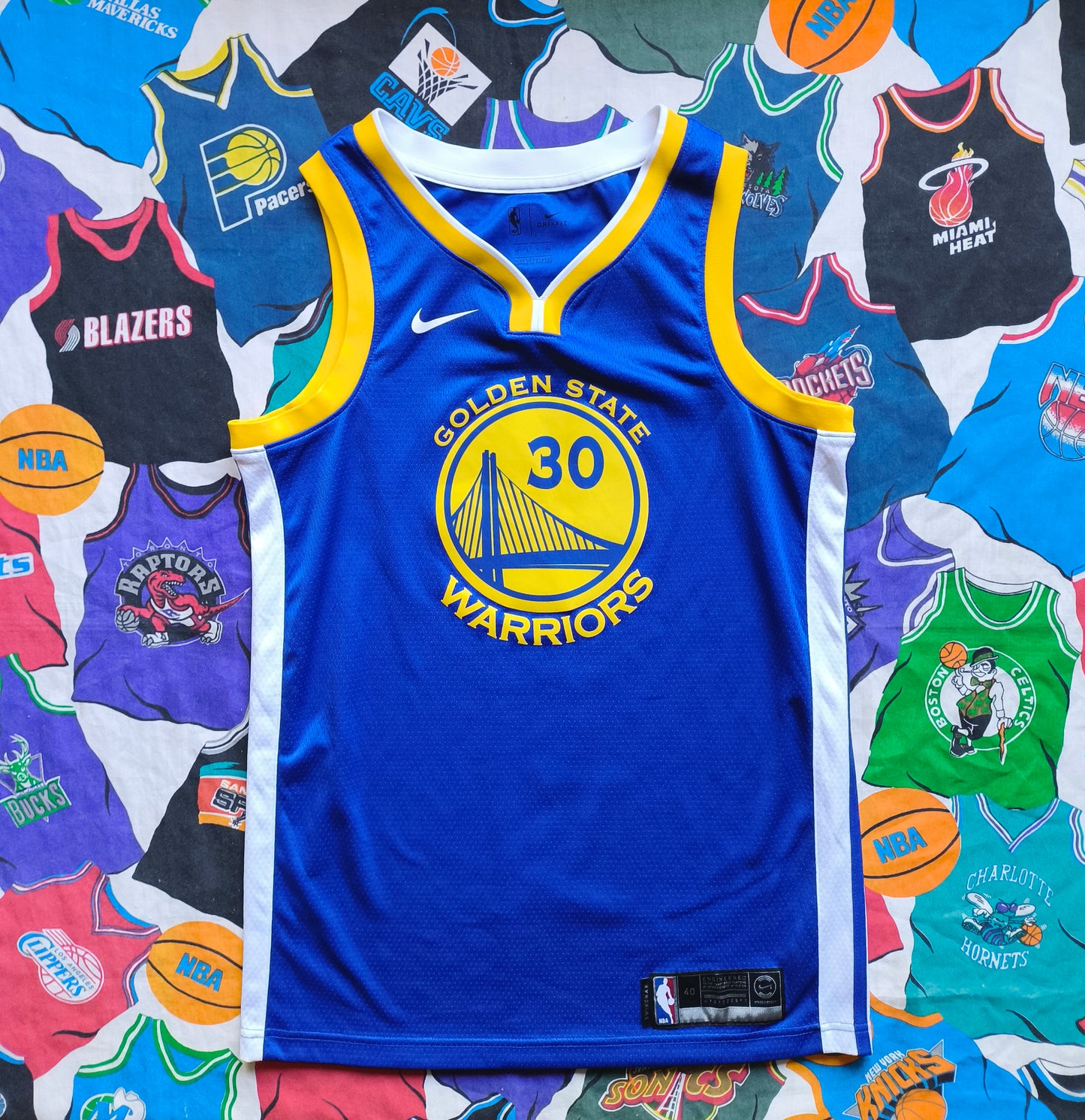 Golden State Warriors NBA Jersey S Curry