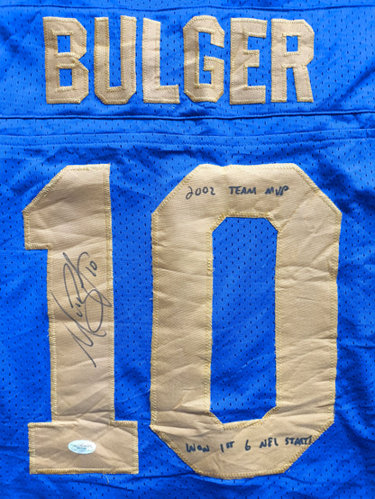 Marc Bulger St. Louis Rams Signed NFL Jersey JSA COA