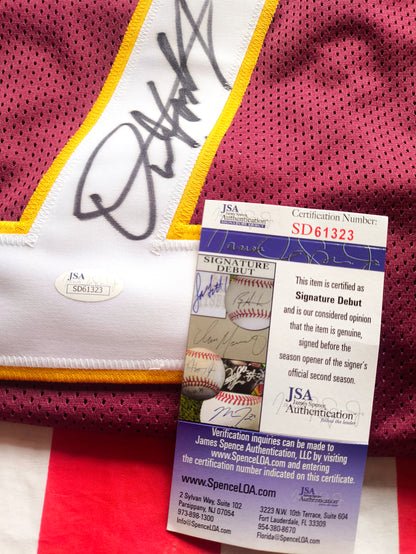 Dwayne Haskins Jnr Washington Redskins Signed NFL Jersey JSA COA