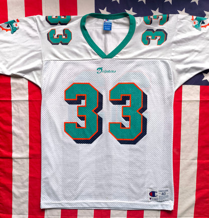 Miami Dolphins Champion NFL Jersey M Abdul-Jabbar