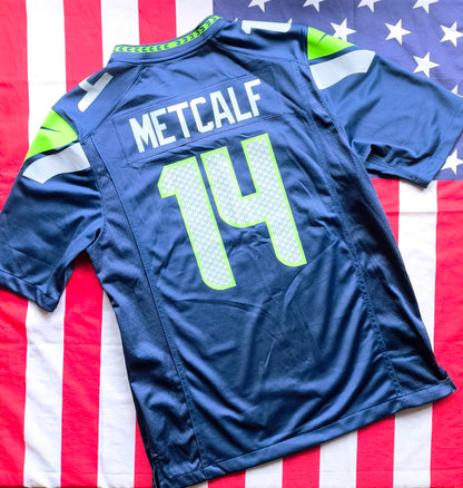 Seattle Seahawks Nike NFL Jersey M Metcalf