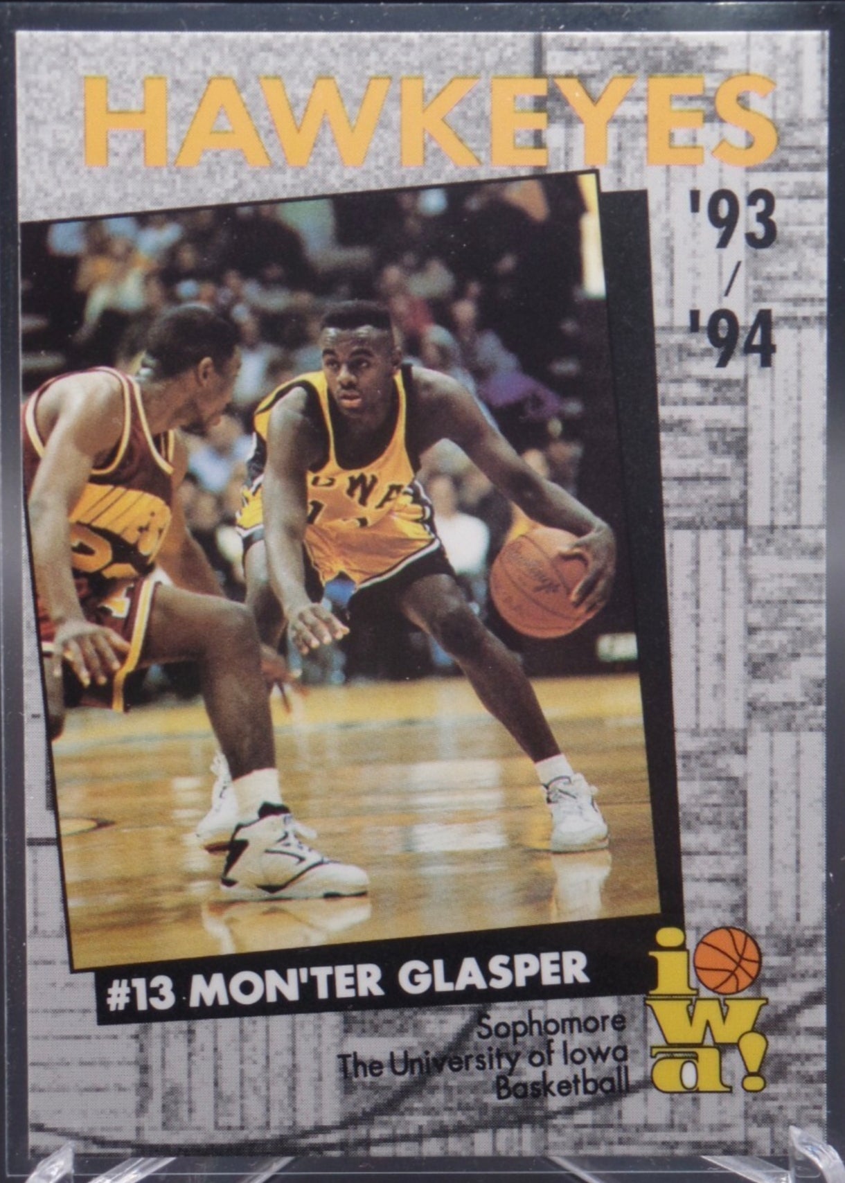 Iowa Hawkeyes NCAA Basketball Player Issue Jersey Glasper